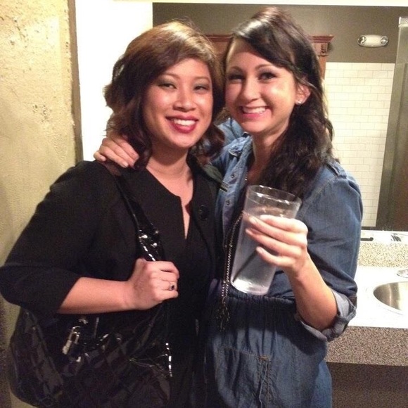 Julie (and Rachel) selling from our closets! - Picture 2 of 3